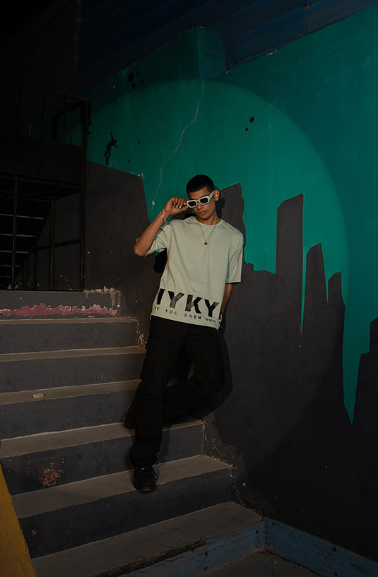 IYKYK Mint Oversized T-Shirt