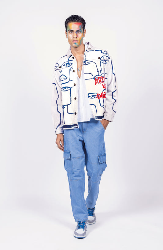 ART ISN’T DEAD Hand-Painted Jacket