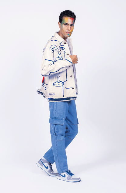 ART ISN’T DEAD Hand-Painted Jacket
