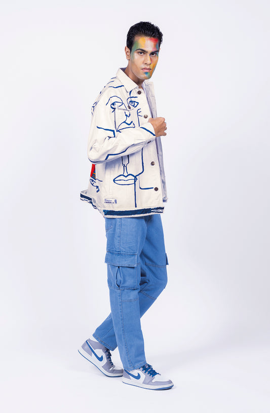ART ISN’T DEAD Hand-Painted Jacket