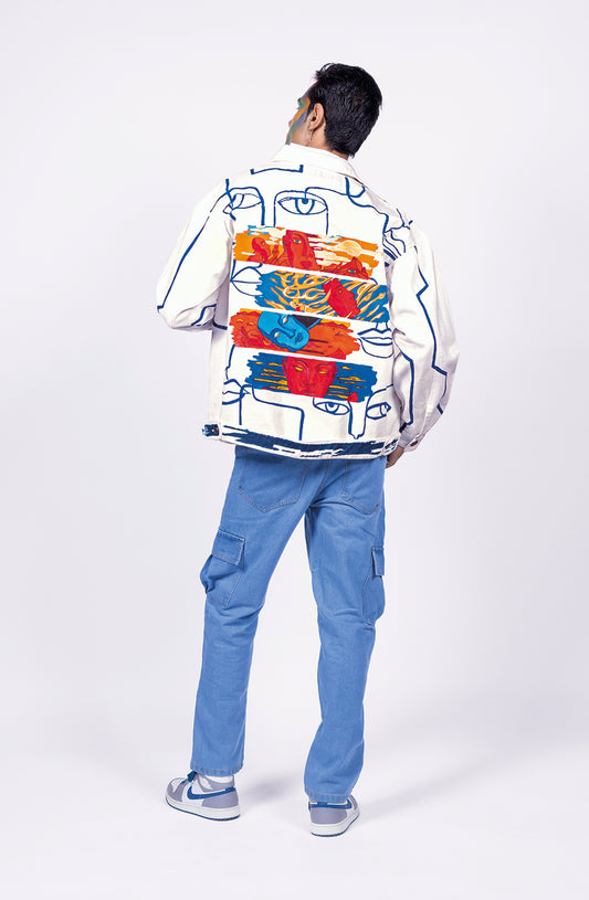ART ISN’T DEAD Hand-Painted Jacket