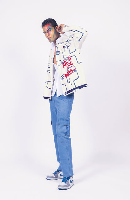 ART ISN’T DEAD Hand-Painted Jacket
