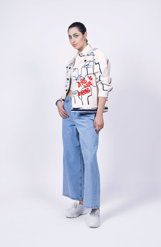 ART ISN’T DEAD Hand-Painted Jacket