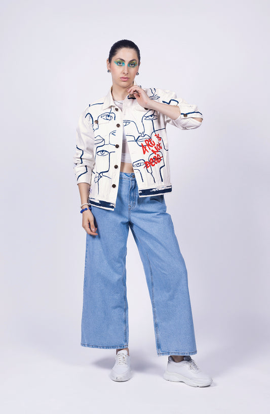 ART ISN’T DEAD Hand-Painted Jacket