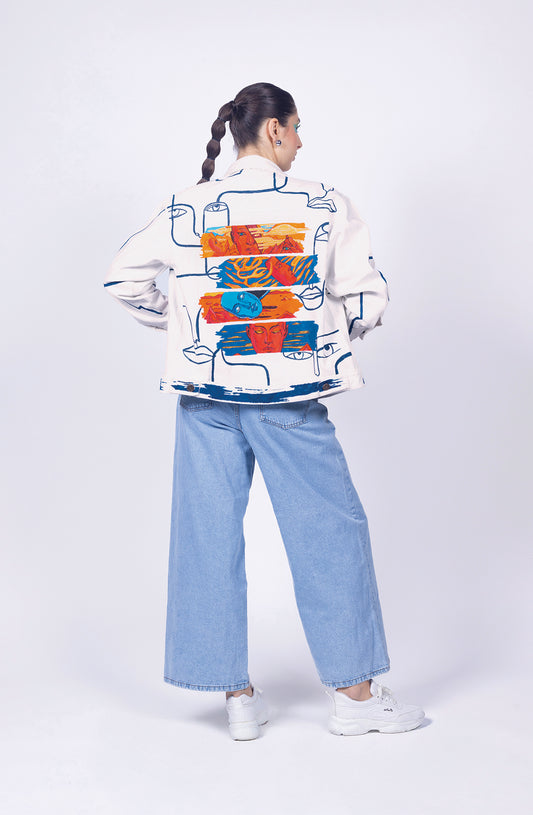 ART ISN’T DEAD Hand-Painted Jacket