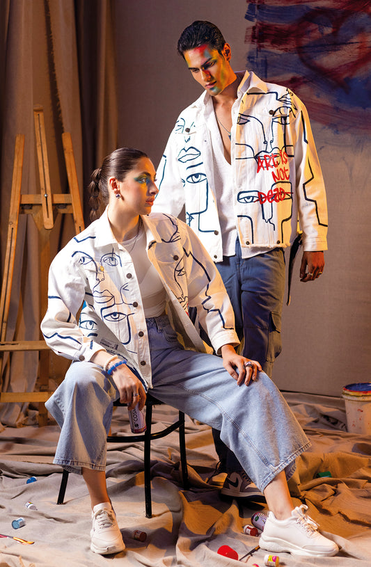 ART ISN’T DEAD Hand-Painted Jacket