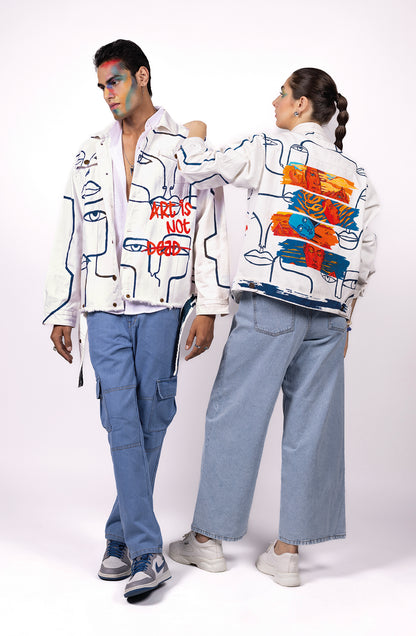 ART ISN’T DEAD Hand-Painted Jacket
