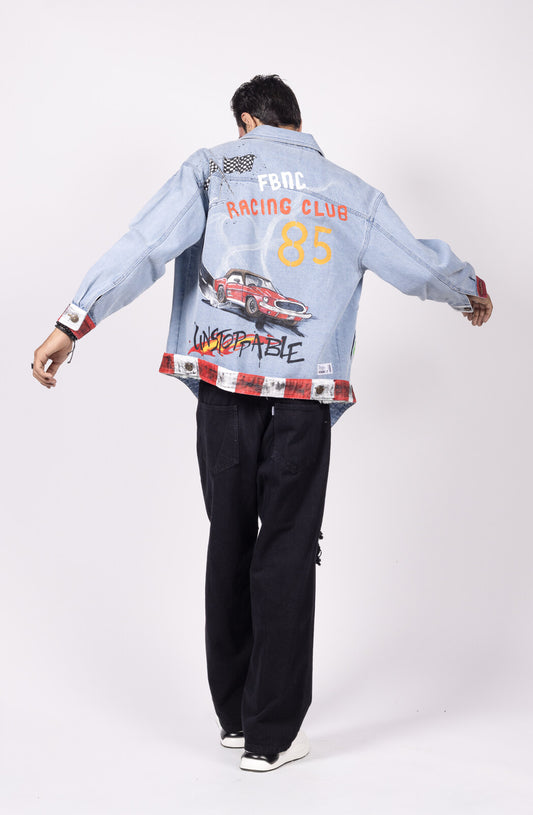 Racing Rebel Hand Painted Jacket