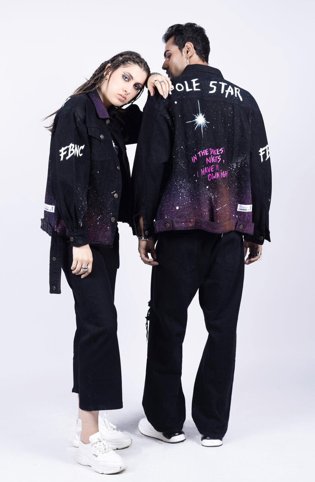Pole Star Hand Painted Jacket