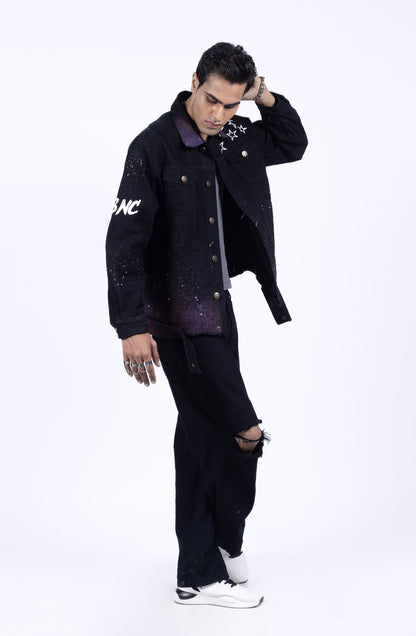 After Glow Custom Hand-Painted LED Couple Jacket