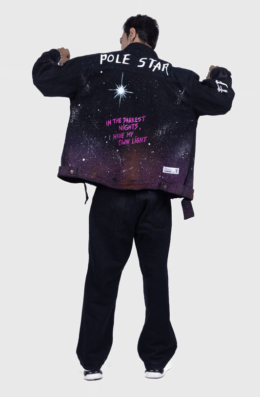 Pole Star Hand Painted Jacket