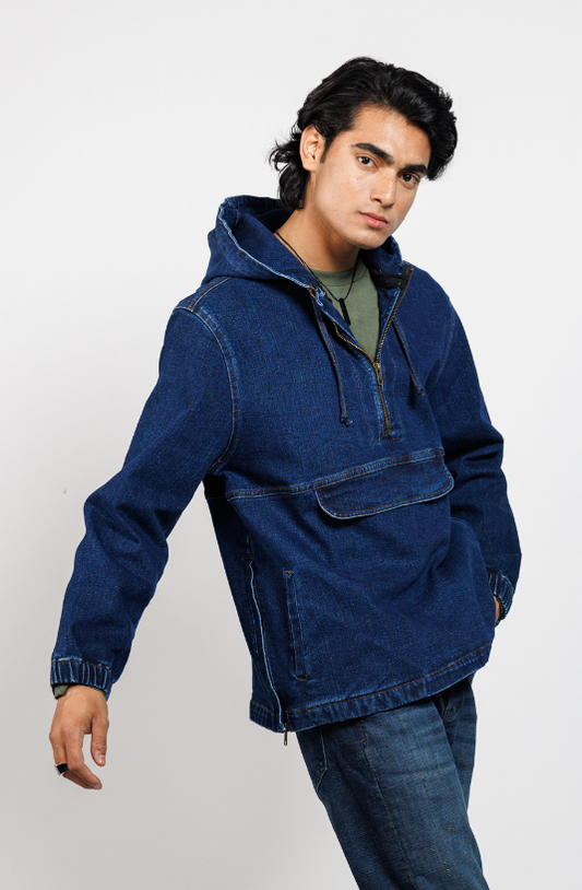 Inverno Denim Hoodie