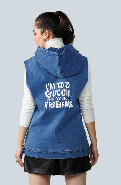 Gucci 4U Fusion Denim Hoodie