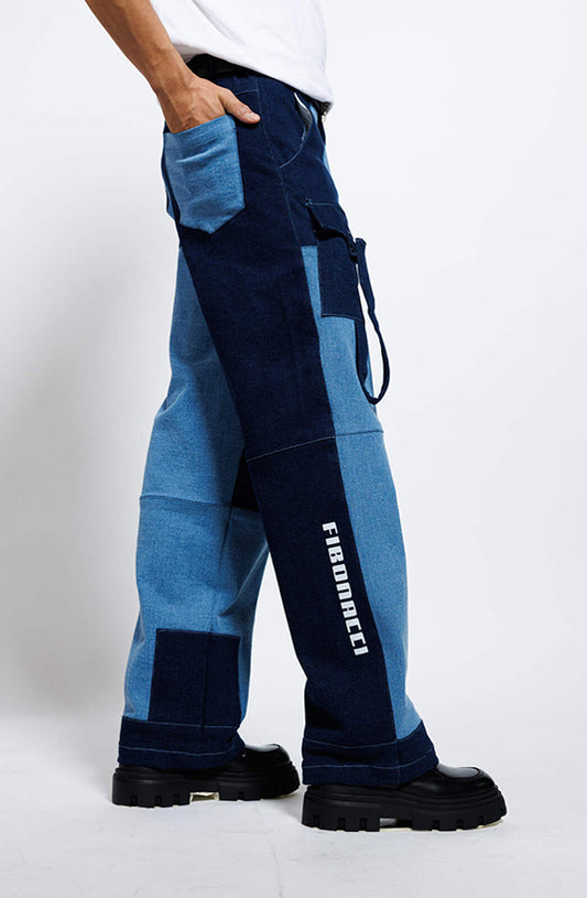 Rebel Patch Denim Pants