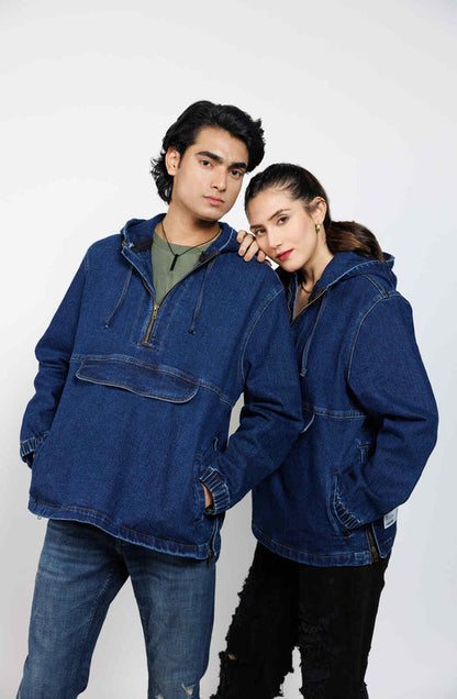 Inverno Denim Hoodie