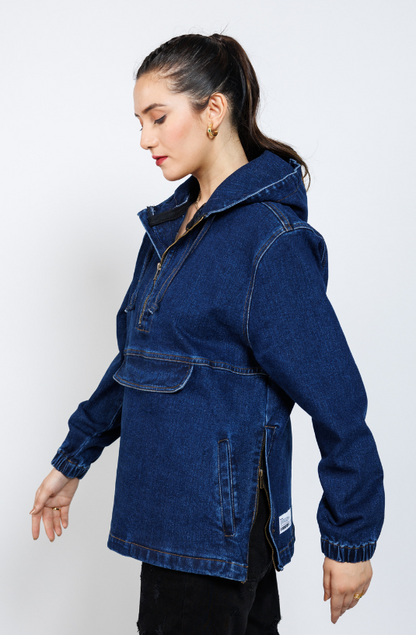 Inverno Denim Hoodie