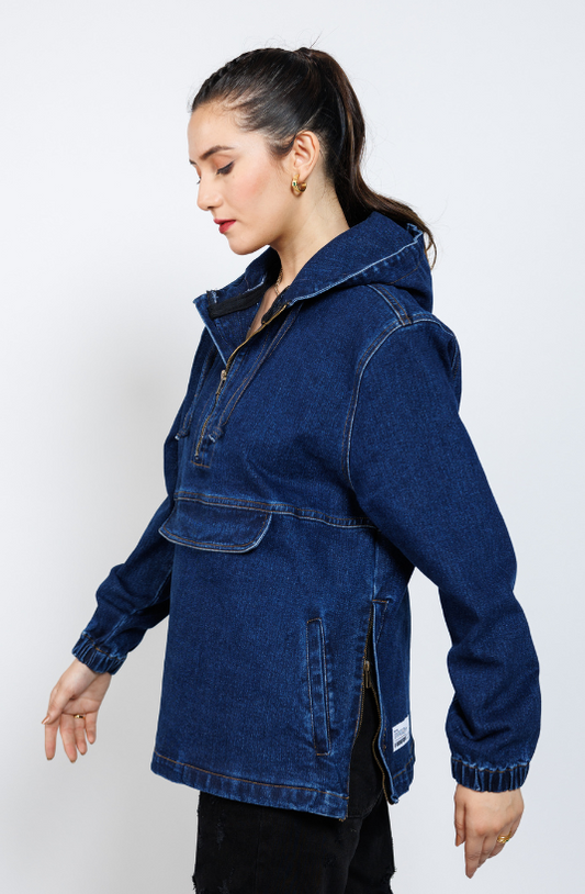 Inverno Denim Hoodie