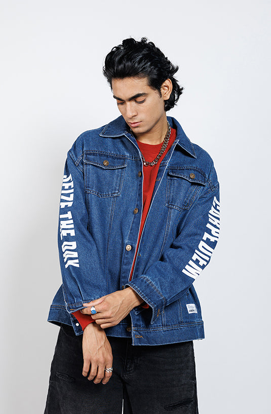 Self Love Oversized Denim Jacket