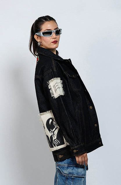 The Daft Punk Denim Jacket – Fibonacci India