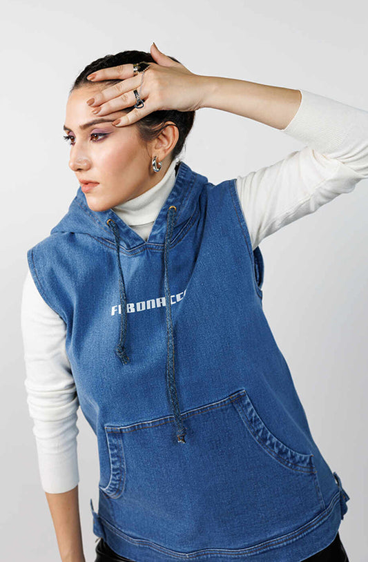 Gucci 4U Fusion Denim Hoodie