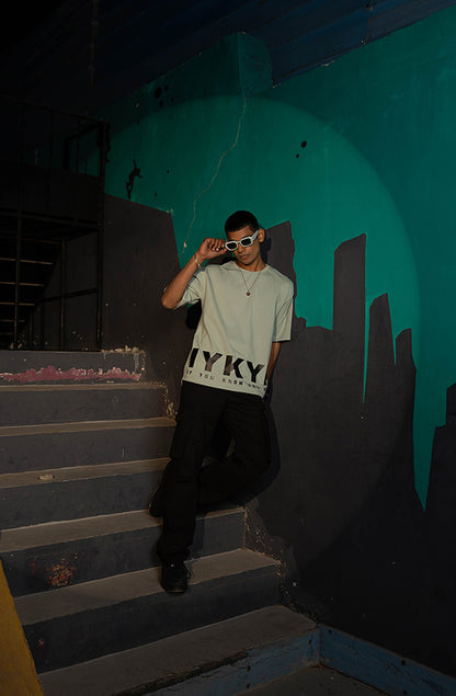 IYKYK Mint Oversized T-Shirt