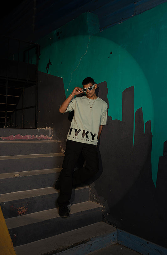 IYKYK Mint Oversized T-Shirt