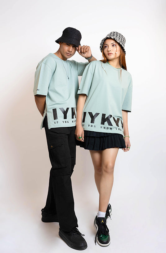IYKYK Mint Oversized T-Shirt
