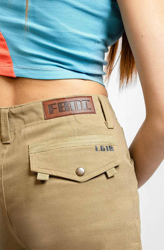Mocha Baggy Cargo Pants