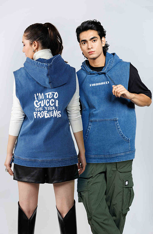 Gucci 4U Fusion Denim Hoodie