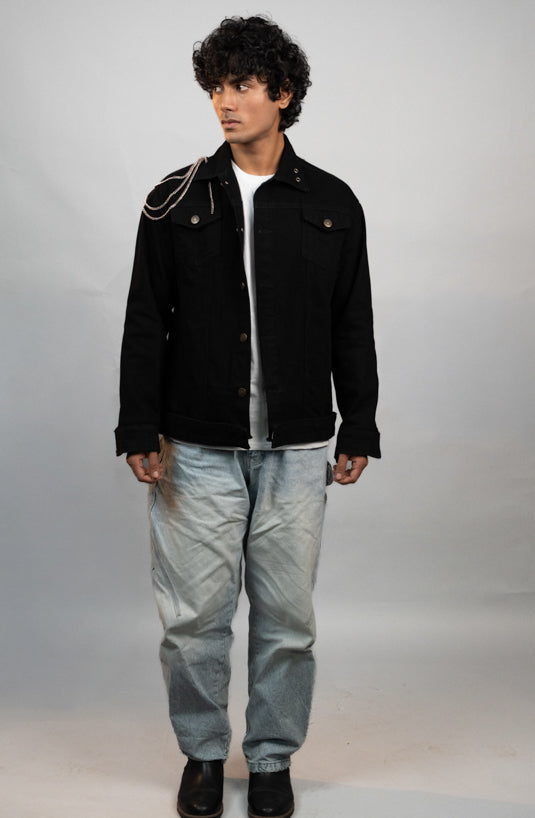 ChainFlex Denim Jacket