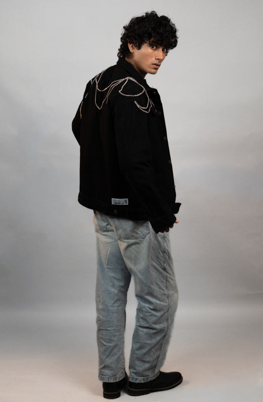 ChainFlex Denim Jacket