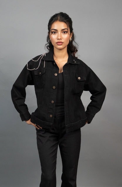 ChainFlex Denim Jacket