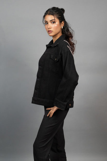 ChainFlex Denim Jacket