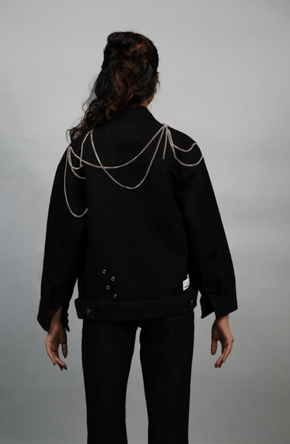 ChainFlex Denim Jacket