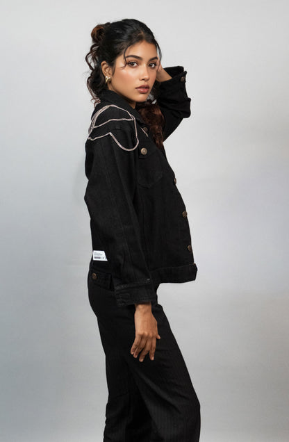 ChainFlex Denim Jacket