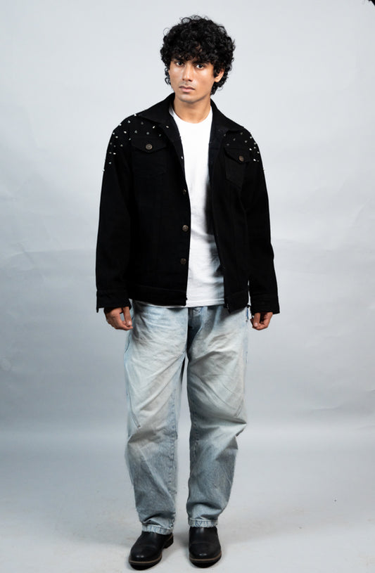 SilverEdge Denim Jacket