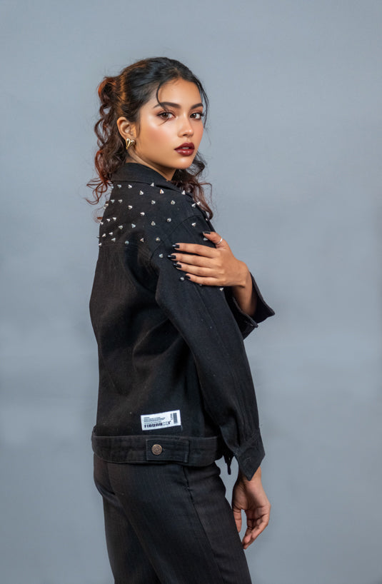 SilverEdge Denim Jacket