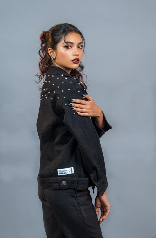 SilverEdge Denim Jacket