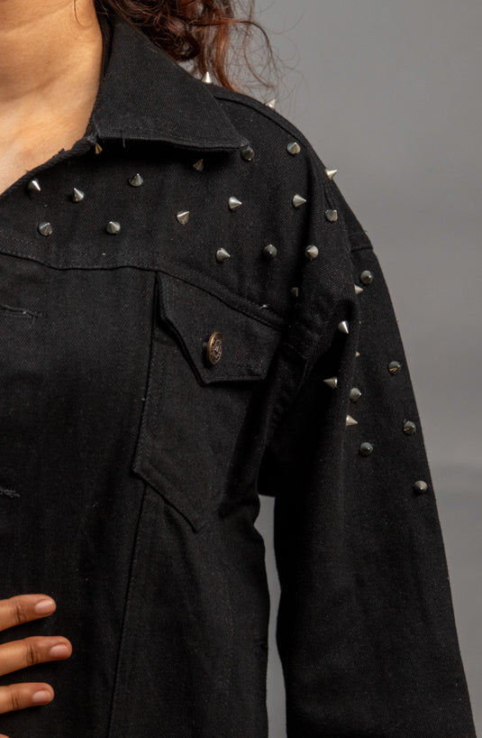 SilverEdge Denim Jacket