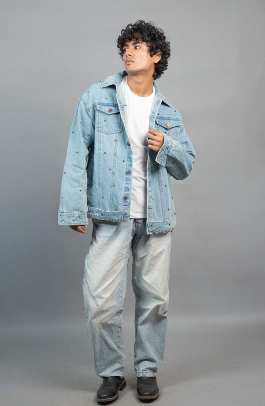 StudStorm Denim Jacket