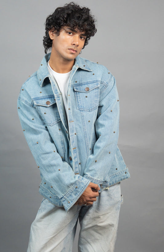 StudStorm Denim Jacket