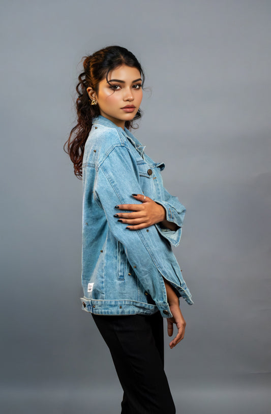 StudStorm Denim Jacket
