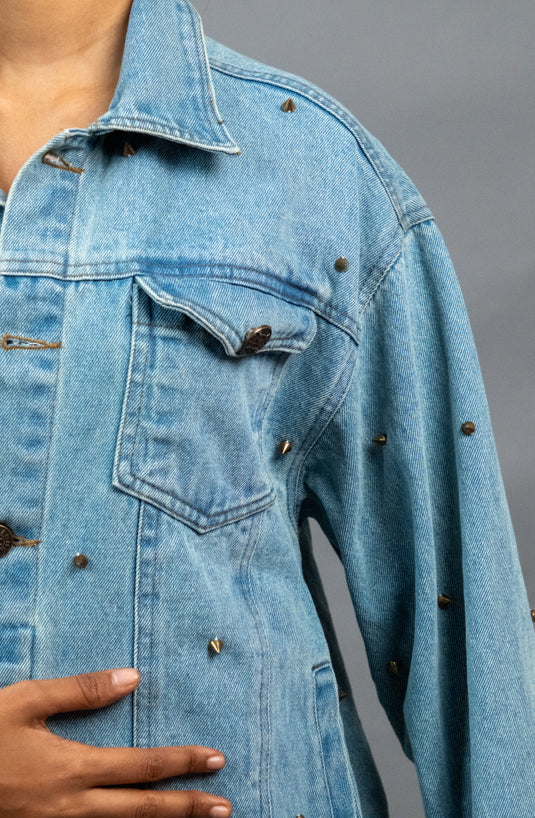 StudStorm Denim Jacket