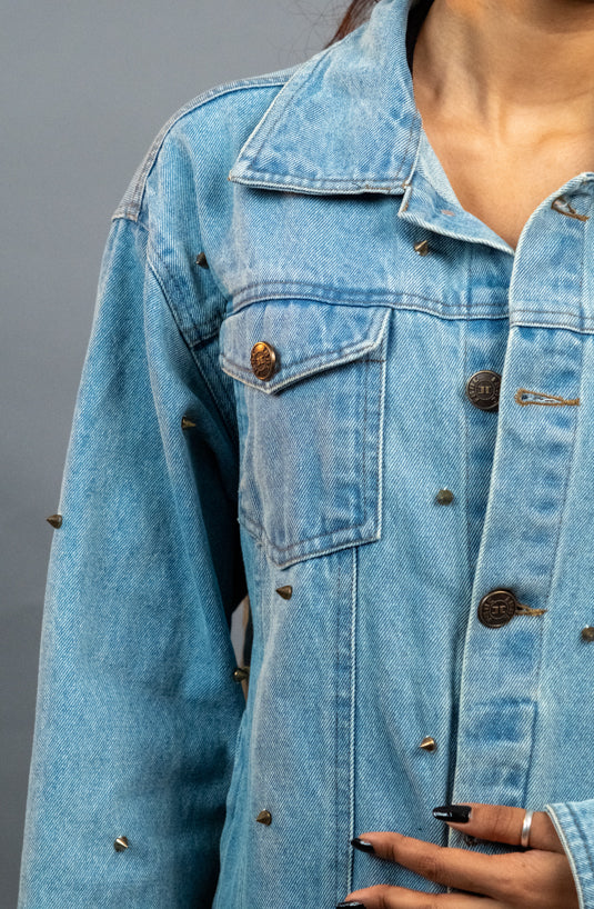 StudStorm Denim Jacket