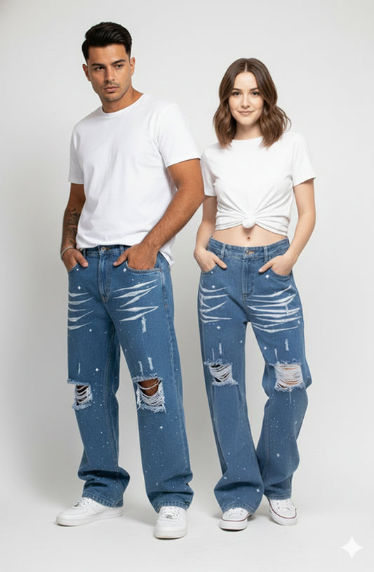 MoonLit dust Jeans