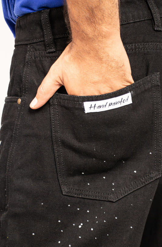 Fearless Hand-Painted Jeans