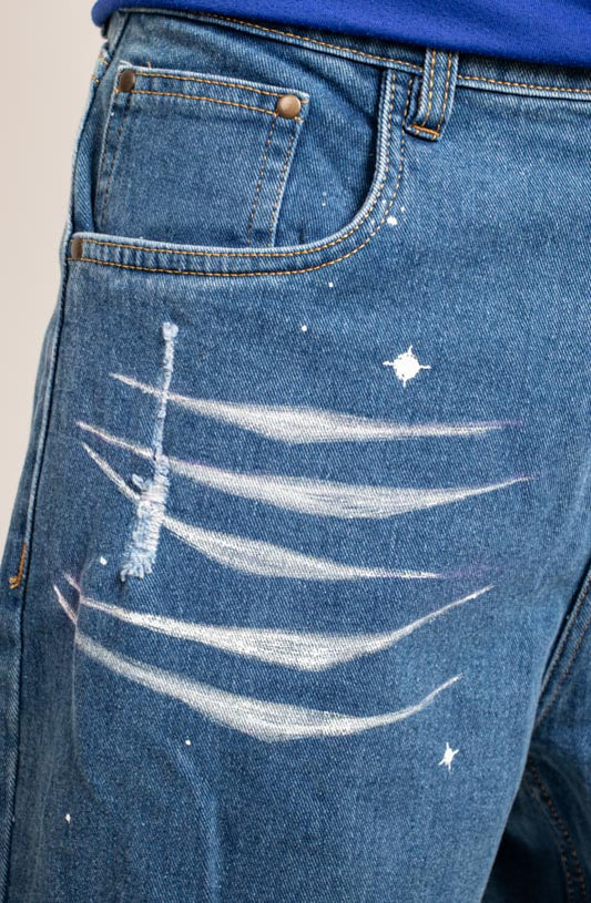 MoonLit dust Jeans