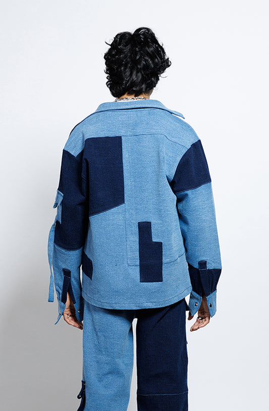 Rebel Patch Denim Co-ord Set