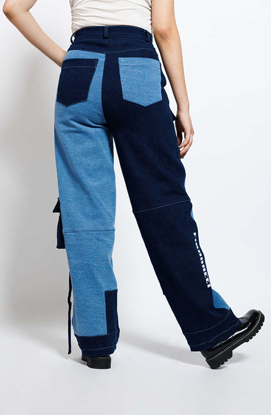 Rebel Patch Denim Co-ord Set