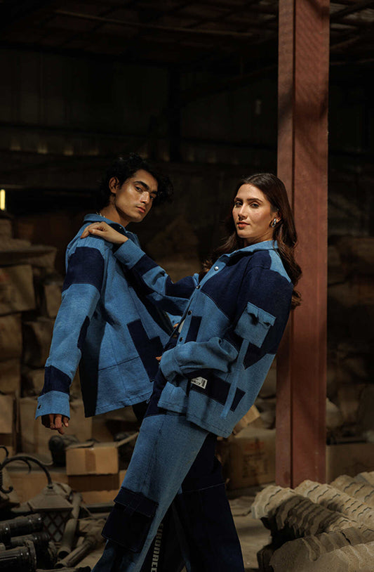 Rebel Patch Denim Co-ord Set